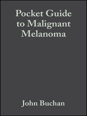 cover image of Pocket Guide to Malignant Melanoma